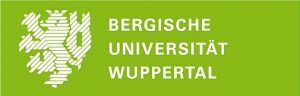 Logo: "Bergische Universität Wuppertal".